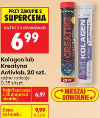 Biedronka Kolagen lub Kreatyna Activlab, 20 szt oferta