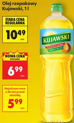 Biedronka Olej rzepakowy Kujawski oferta