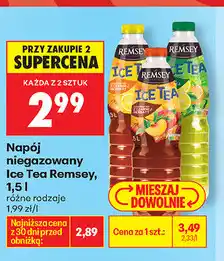 Biedronka Napój niegazowany Ica Tea Remsey oferta