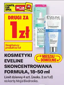 Biedronka Kosmetyki Eveline skoncentrowana formuła oferta