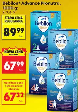 Biedronka Bebilon* Advance Pronutra oferta