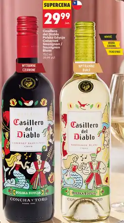 Biedronka Casillero del Diablo Polska Edycja Cabernet Sauvignon / Sauvignon Blanc oferta