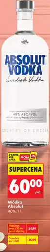 Biedronka Wódka Absolut oferta
