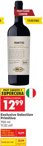 Biedronka Exclusive Selection Primitivo oferta