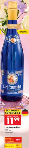 Biedronka Liebfraumilch oferta