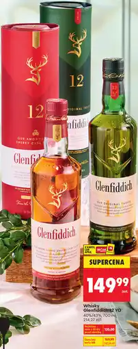 Biedronka Whisky Glenfiddich 12 YO oferta