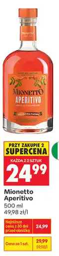 Biedronka Mionetto Aperitivo oferta