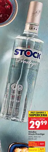 Biedronka Wódka Stock Prestige oferta