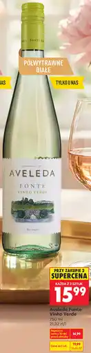 Biedronka Aveleda Fonte Vinho Verde oferta