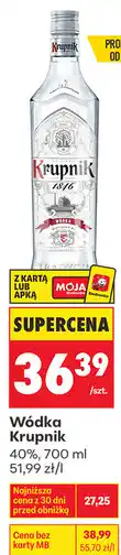 Biedronka Wódka Krupnik oferta