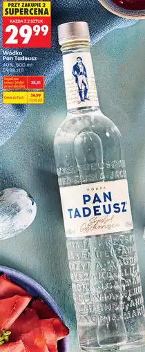 Biedronka Wódka Pan Tadeusz oferta