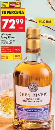 Biedronka Whisky Spey River oferta
