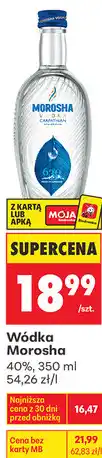 Biedronka Wódka Morosha oferta