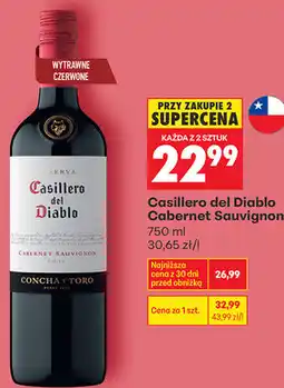 Biedronka Casillero del Diablo Cabernet Sauvignon oferta