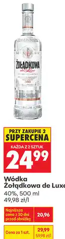 Biedronka Wódka Żołądkowa de Luxe oferta