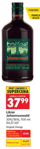 Biedronka Likier Johanneswald oferta