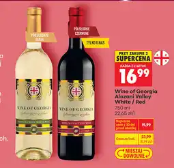 Biedronka Wine of Georgia Alazani Valley White/Red oferta