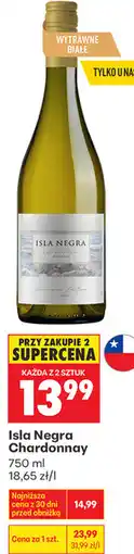 Biedronka Isla Negra Chardonnay oferta