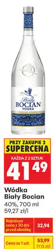 Biedronka Wódka Biały Bocian oferta