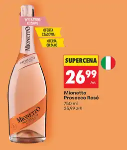 Biedronka Mionetto Prosecco Rose oferta