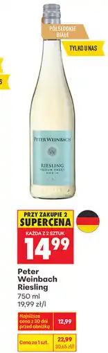 Biedronka peter Weinbach Riesling oferta