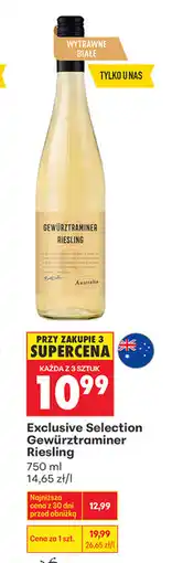 Biedronka Exclusive Selection Gewurztraminer Riesling oferta