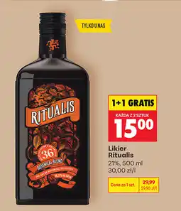 Biedronka Likier Ritualis oferta