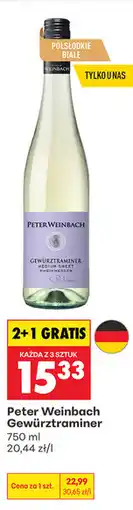 Biedronka Peter Weinbach Gewurztraminer oferta