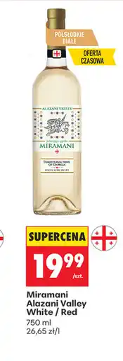 Biedronka Miramani Alazani Valley White/Red oferta