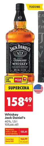 Biedronka Whiskey Jack Daniels oferta