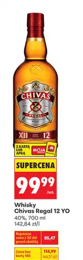 Biedronka Whisky Chivas Regal 12 YO oferta