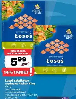 Netto Łosoś sałatkowy wędzony Fisher King oferta