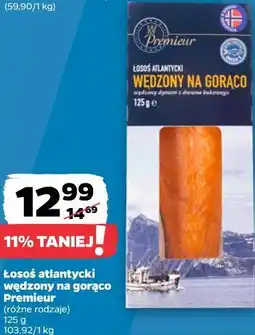 Netto Łosoś atlantycki wędzony na gorąco Premieur oferta