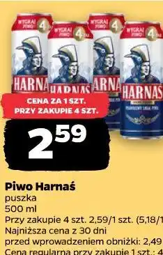 Netto Piwo Harnaś oferta
