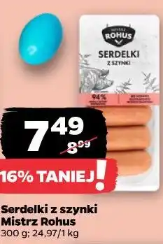 Netto Serdelki z szynki Mistrz Rohus oferta