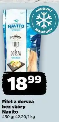 Netto Filet z dorsza bez skóry Navito oferta