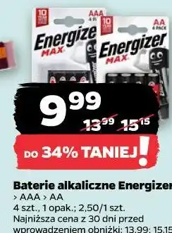 Netto Baterie alkaliczne Energizer oferta