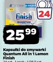 Netto Kapsułki do zmywarki Quantum All in 1 Lemon Finish oferta