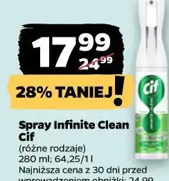 Netto Spray Infinite Clean Cif oferta