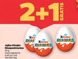 Netto Jajko Kinder Niespodzianka oferta
