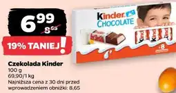 Netto Czekolada Kinder oferta