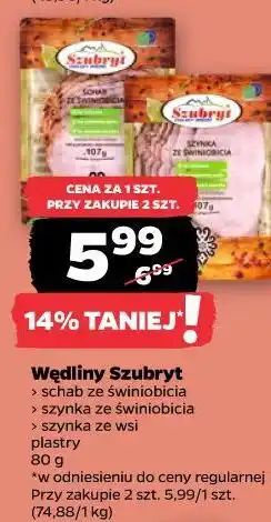 Netto Wędliny Szubryt oferta