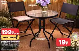Netto Zestaw mebli ogrodowych 3-częściowy oferta