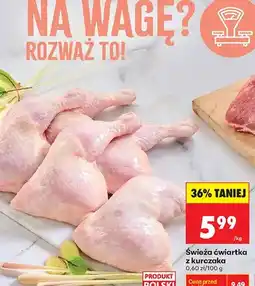 Biedronka Świeża ćwiartka z kurczaka oferta