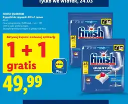 Lidl Kapsułki do zmywarki All in 1 Lemon 46 szt oferta