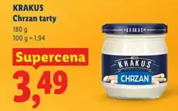 Lidl Krakus chrzan tarty oferta