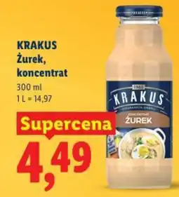 Lidl Krakus żurek, koncentrat oferta