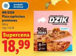 Lidl Wk dzik pizza capricciosa proteinowa oferta