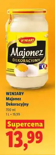 Lidl Winiary majonez dekoracyjny oferta