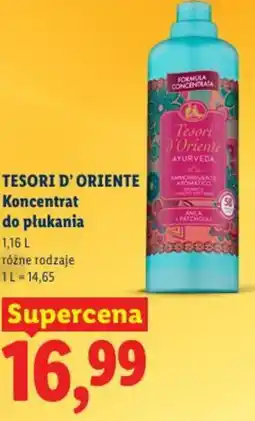 Lidl Tesori d'oriente koncentrat do płukania oferta